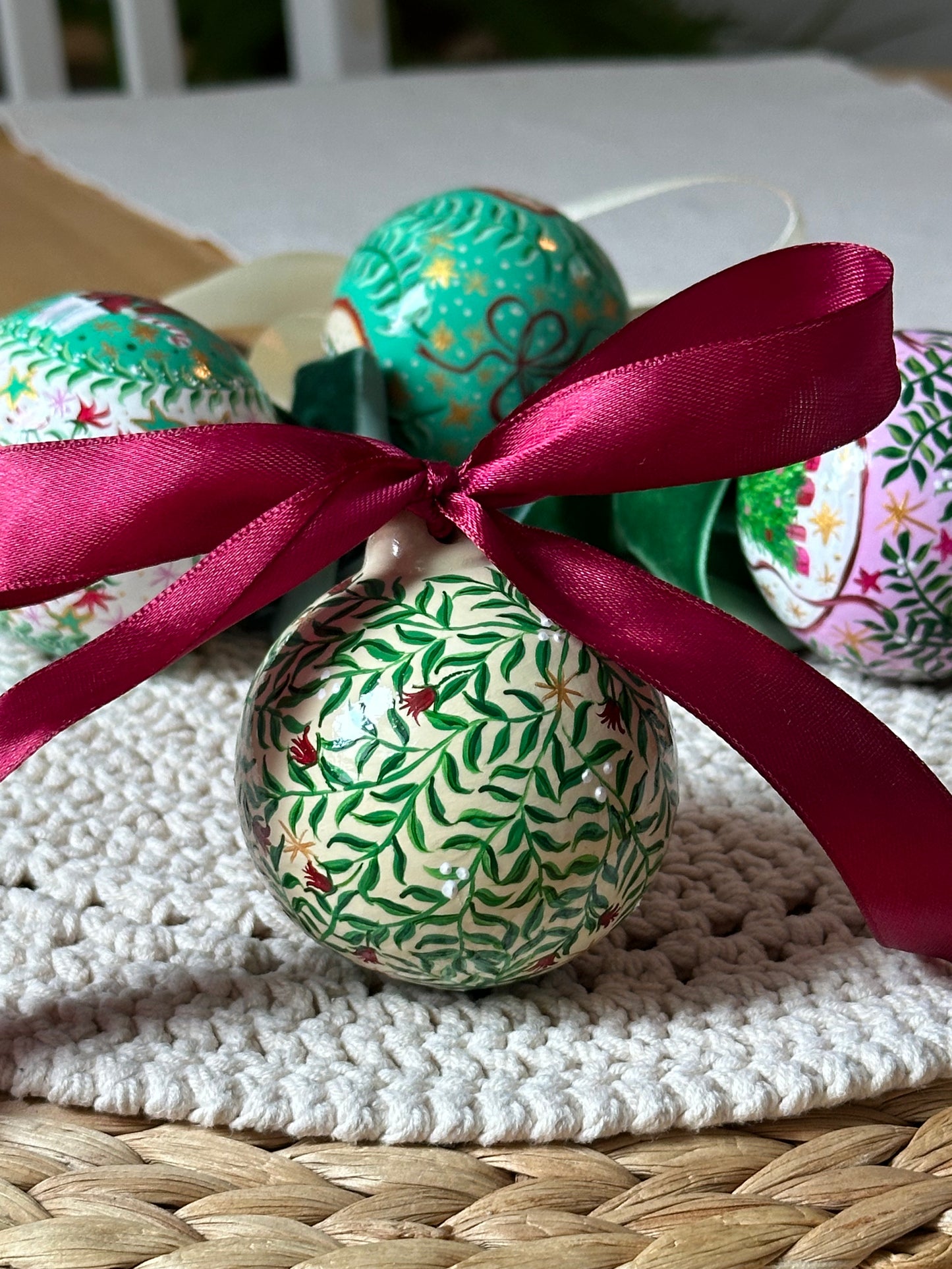One of a kind Luxury Christmas Bauble