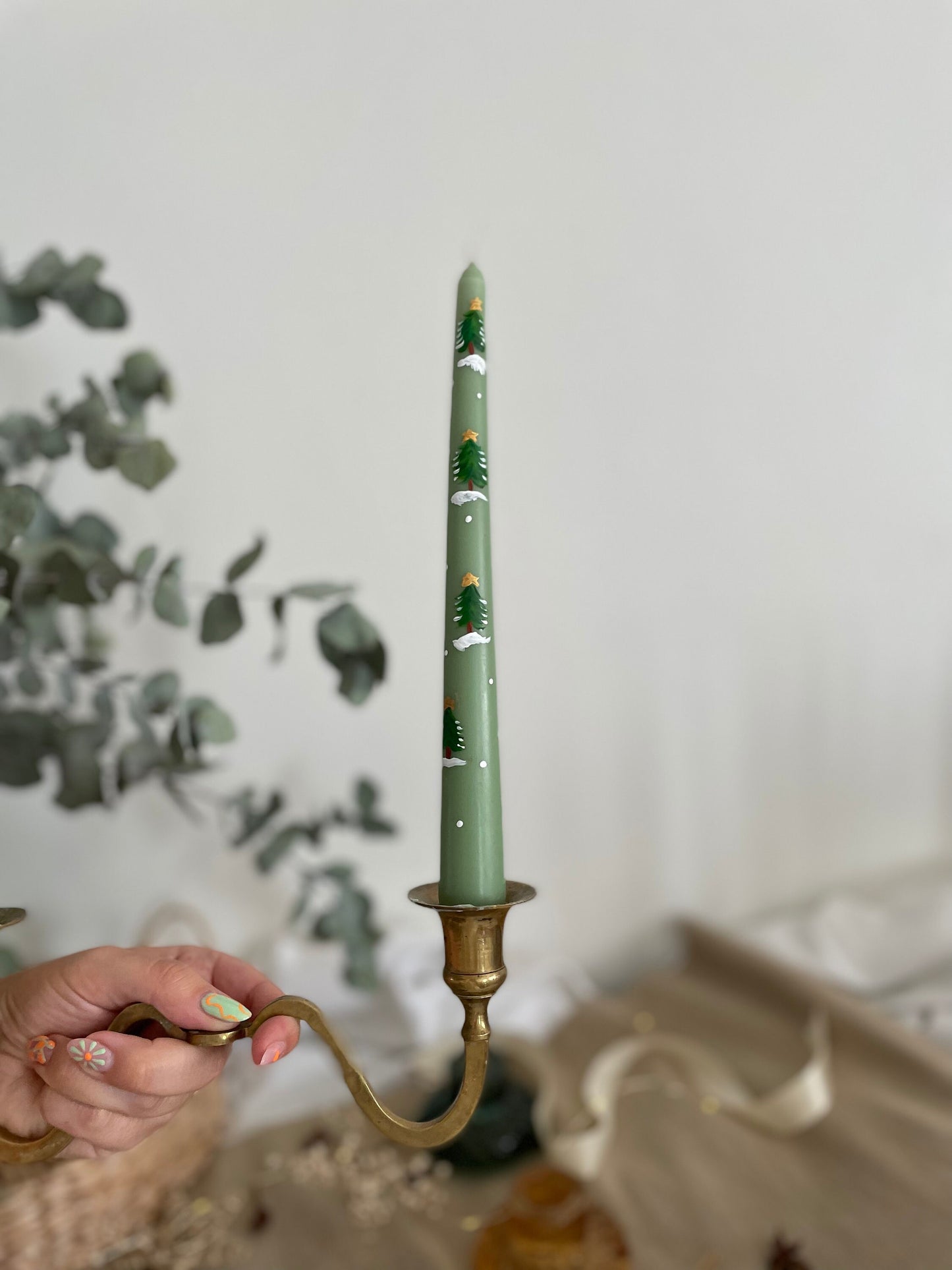 Christmas Tree Candle
