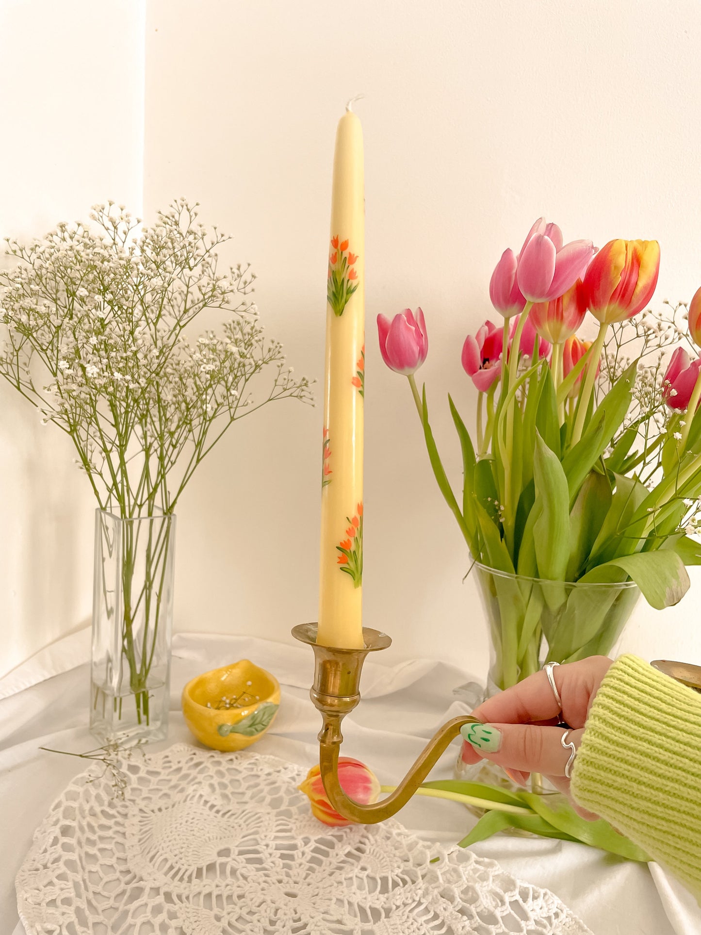 Mon Cherry & Tulip Fever Candle