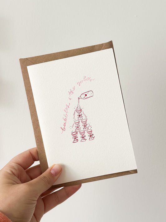 A Love Letter to Girlhood Hand Painted Cards