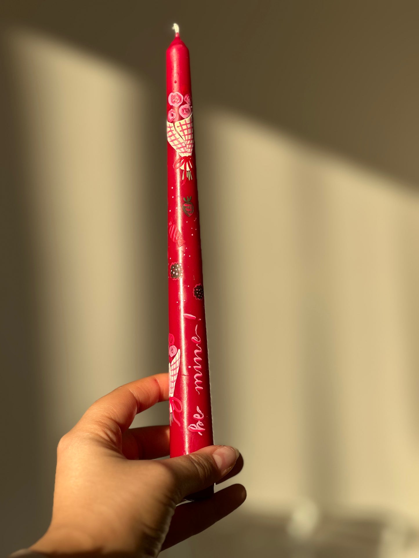 The Love & Luck Collection: Hand-Painted Taper Candles