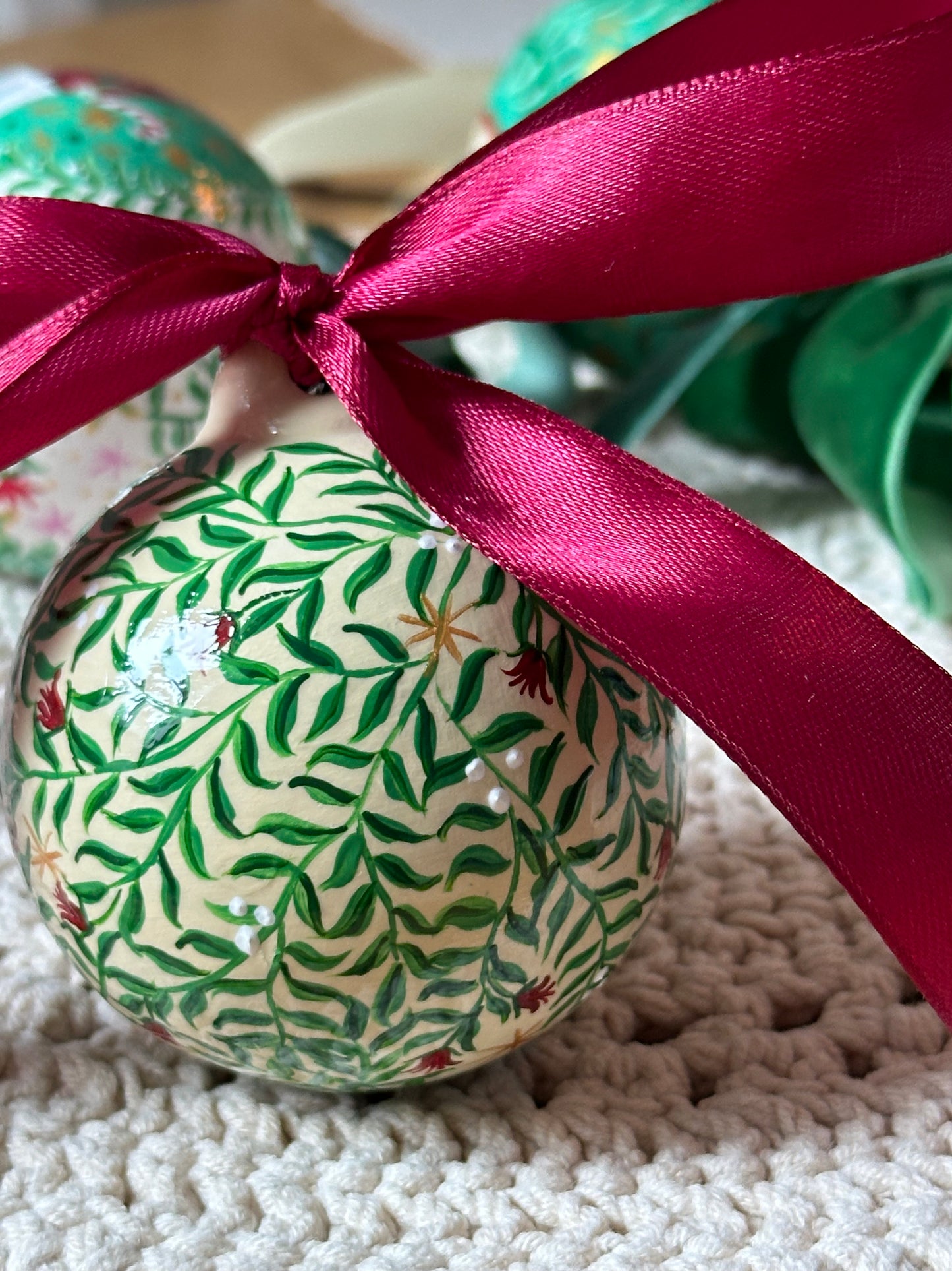 One of a kind Luxury Christmas Bauble