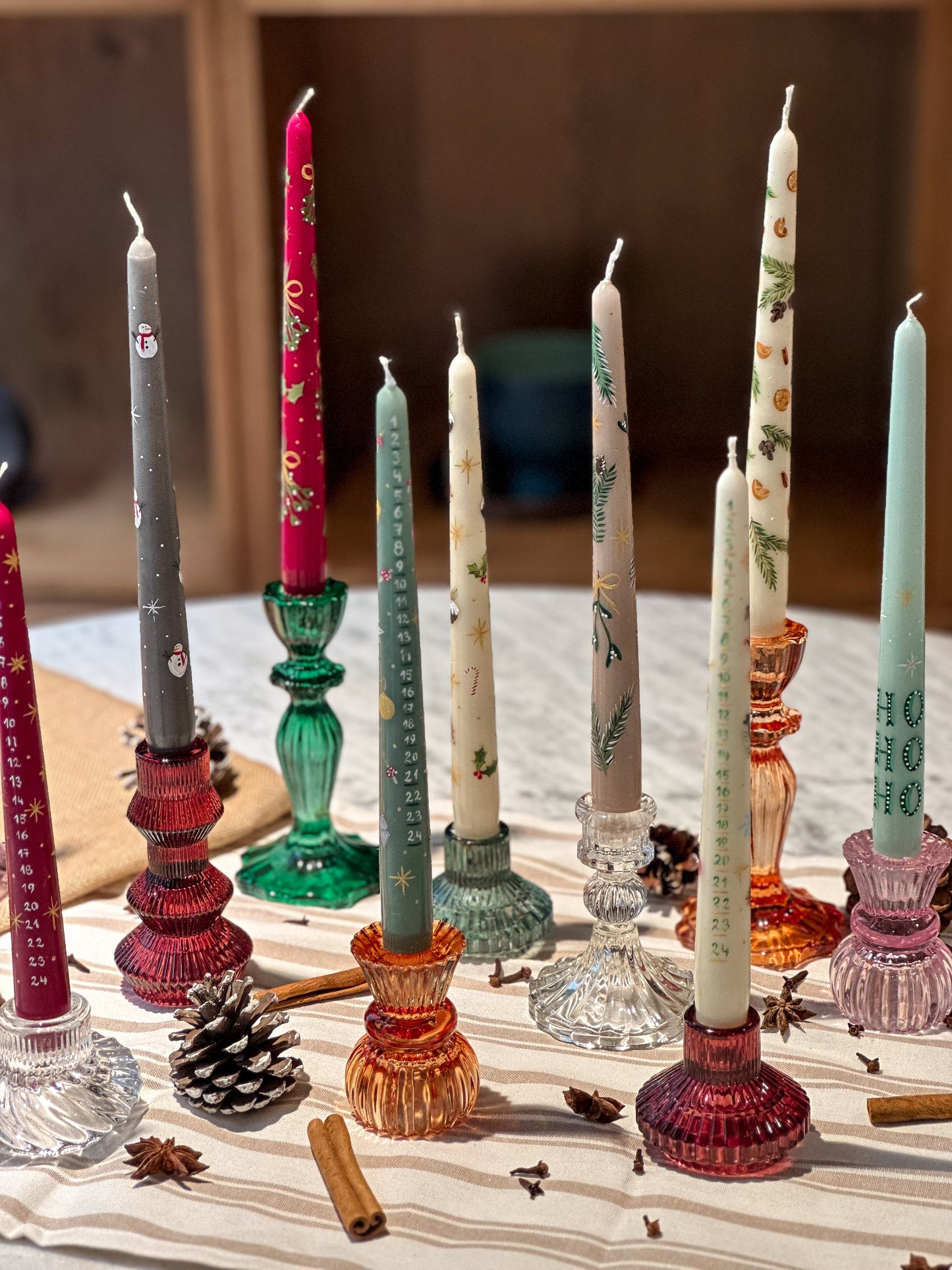 November Candle Painting at Duck Pond Market